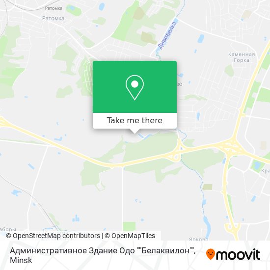 Административное Здание Одо ""Белаквилон"" map