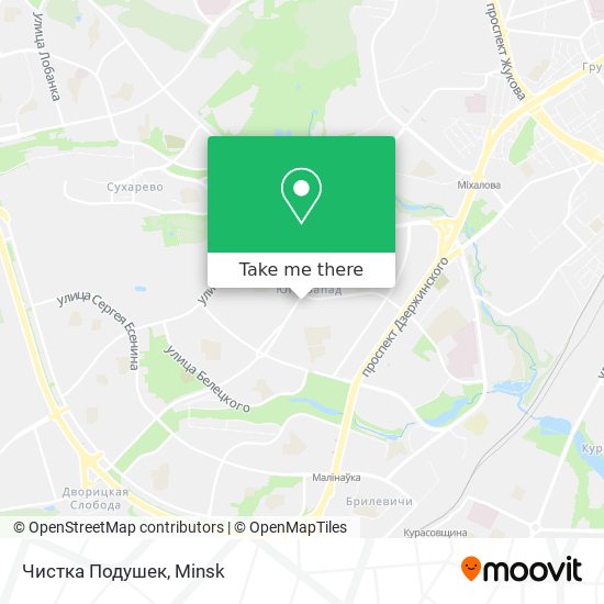 Чистка Подушек map