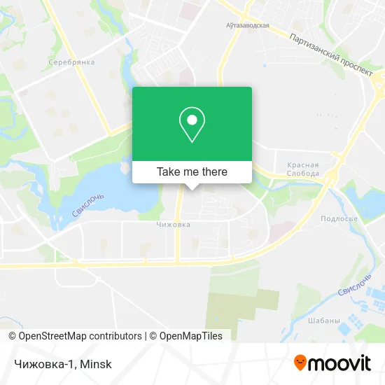 Чижовка-1 map