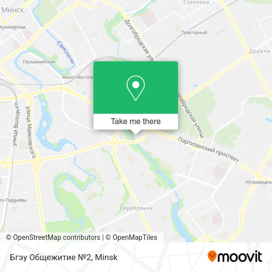 Бгэу Общежитие №2 map