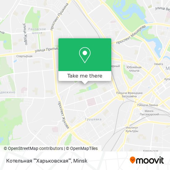 Котельная ""Харьковская"" map