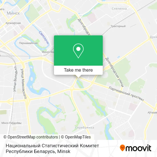 Национальный Статистический Комитет Республики Беларусь map