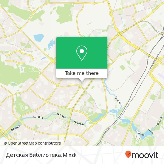 Детская Библиотека map