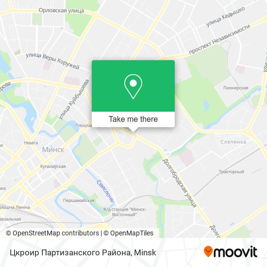 Цкроир Партизанского Района map