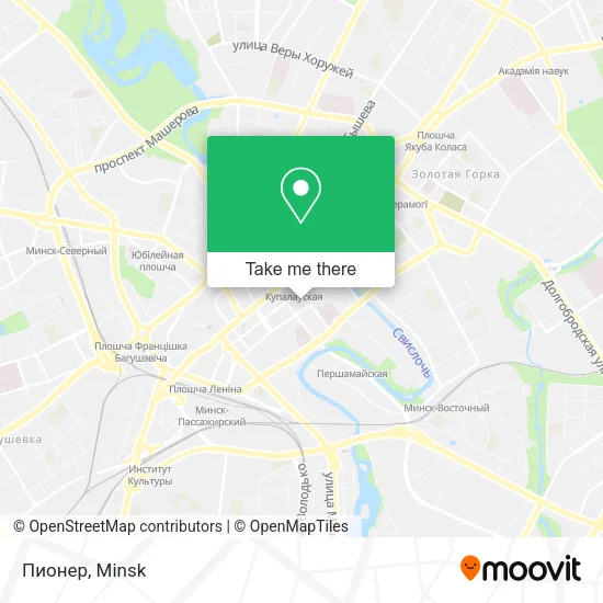 Пионер map