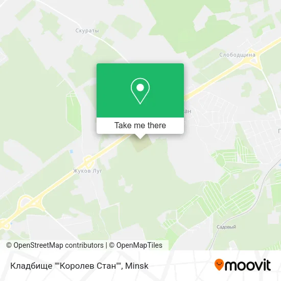 Кладбище ""Королев Стан"" map