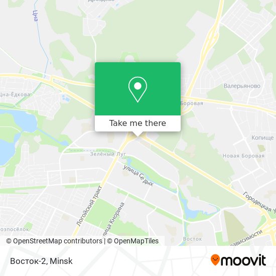 Восток-2 map