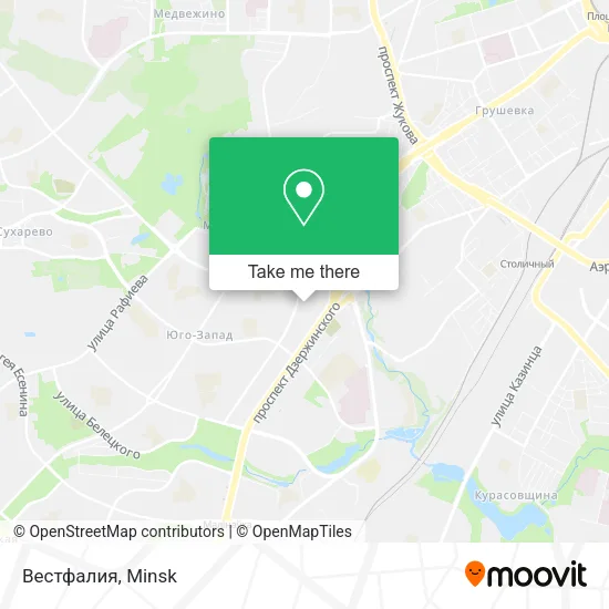 Вестфалия map