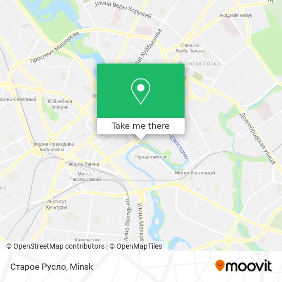 Старое Русло map