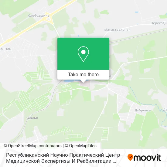 Республиканский Научно-Практический Центр Медицинской Экспертизы И Реабилитации map