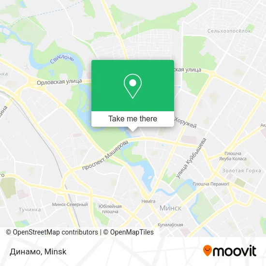 Динамо map