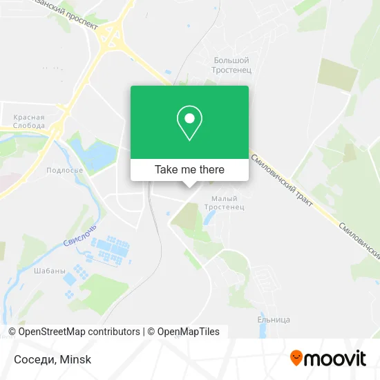 Соседи map