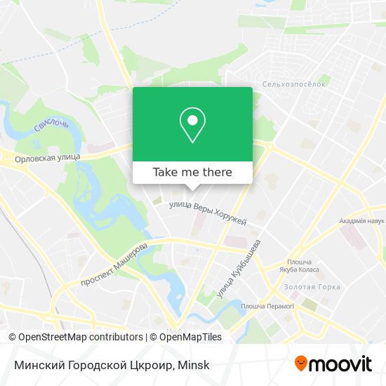 Минский Городской Цкроир map