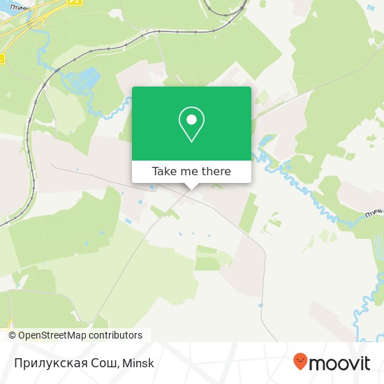 Прилукская Сош map