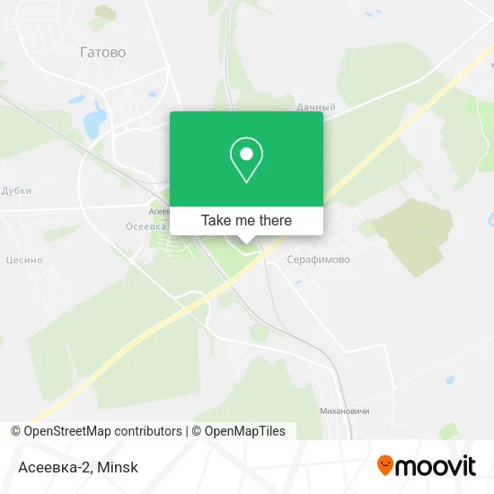 Асеевка-2 map