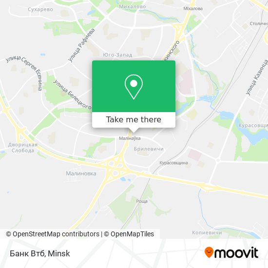 Банк Втб map