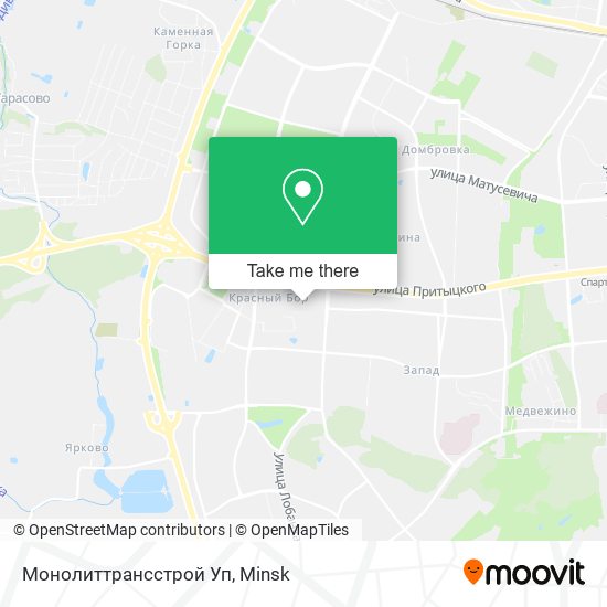 Монолиттрансстрой Уп map