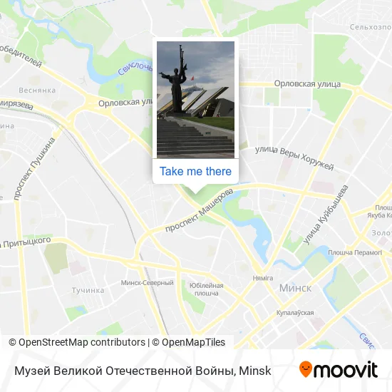 Музей Великой Отечественной Войны map