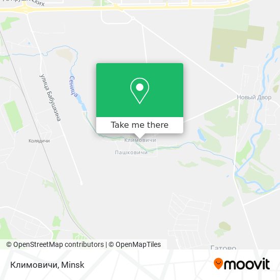 Климовичи map