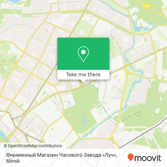 Фирменный Магазин Часового Завода «Луч» map