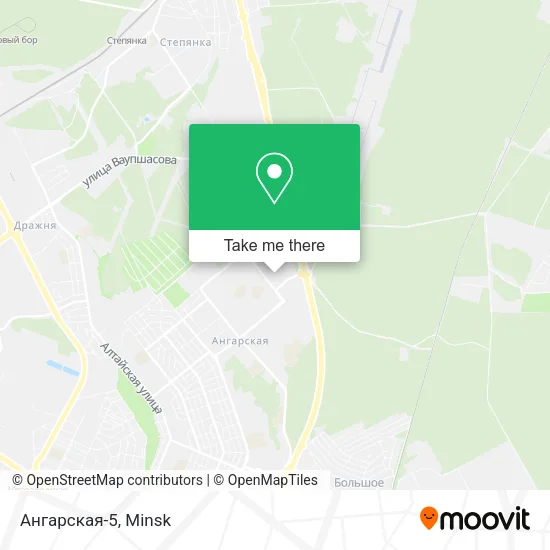 Ангарская-5 map