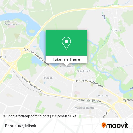 Веснинка map