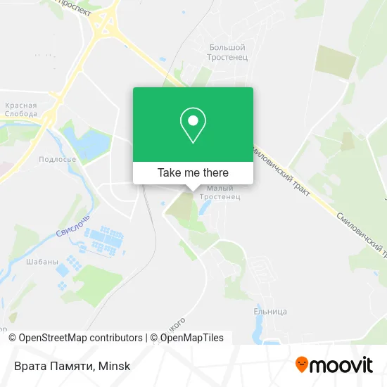 Врата Памяти map