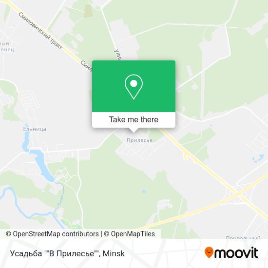 Усадьба ""В Прилесье"" map