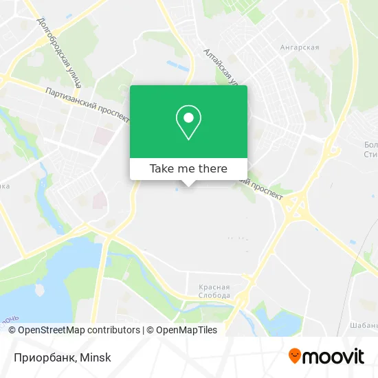 Приорбанк map