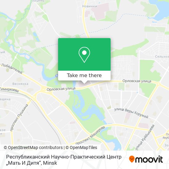 Республиканский Научно-Практический Центр „Мать И Дитя“ map