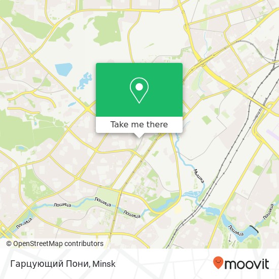 Гарцующий Пони map