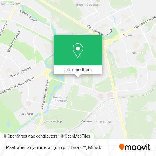 Реабилитационный Центр ""Элеос"" map