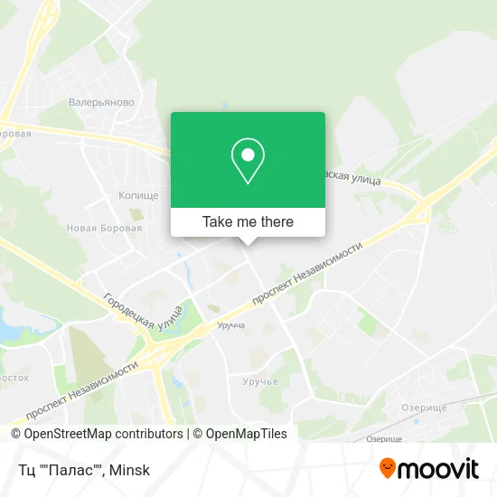 Тц ""Палас"" map