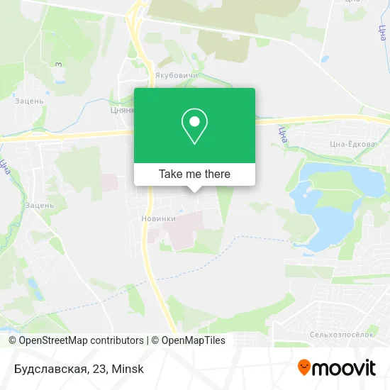 Будславская, 23 map