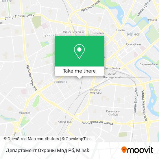 Департамент Охраны Мвд Рб map