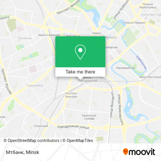Мтбанк map