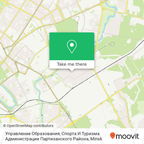 Управление Образования, Спорта И Туризма Администрации Партизанского Района map