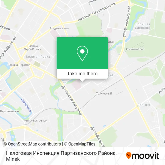 Налоговая Инспекция Партизанского Района map