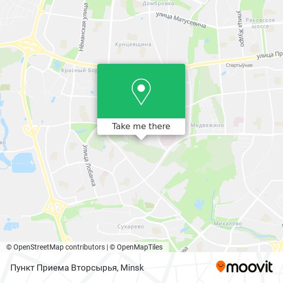 Пункт Приема Вторсырья map