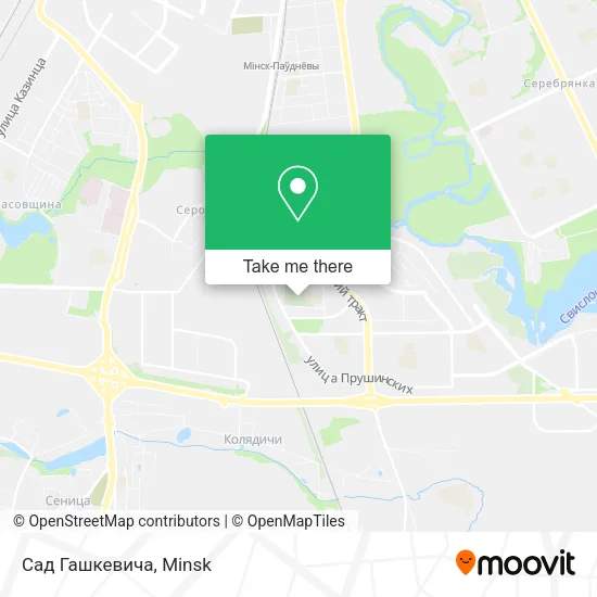 Сад Гашкевича map