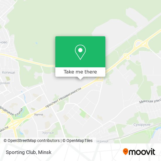 Sporting Club map