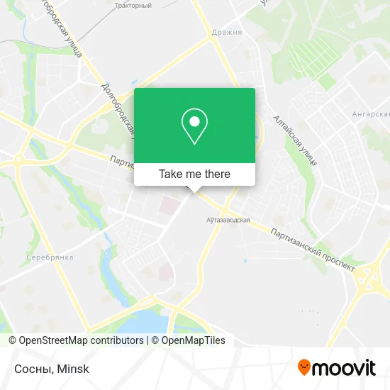Сосны map