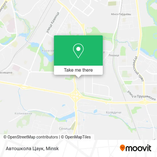 Автошкола Цаук map