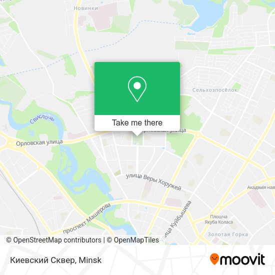 Киевский Сквер map