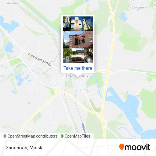 Заславль map