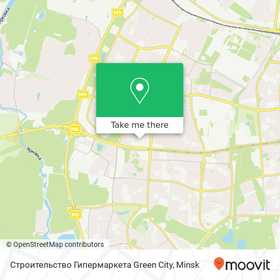 Строительство Гипермаркета Green City map