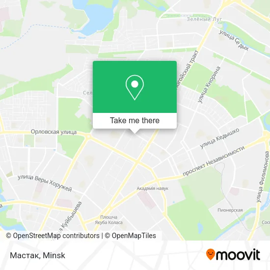 Мастак map