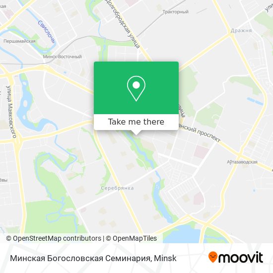 Минская Богословская Семинария map