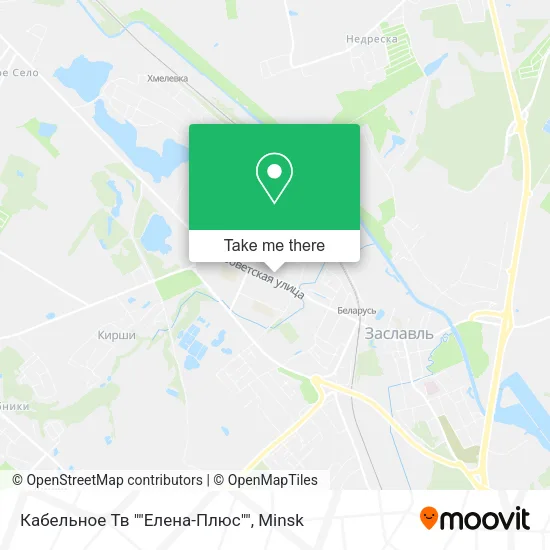 Кабельное Тв ""Елена-Плюс"" map