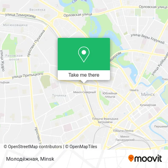 Молодёжная map